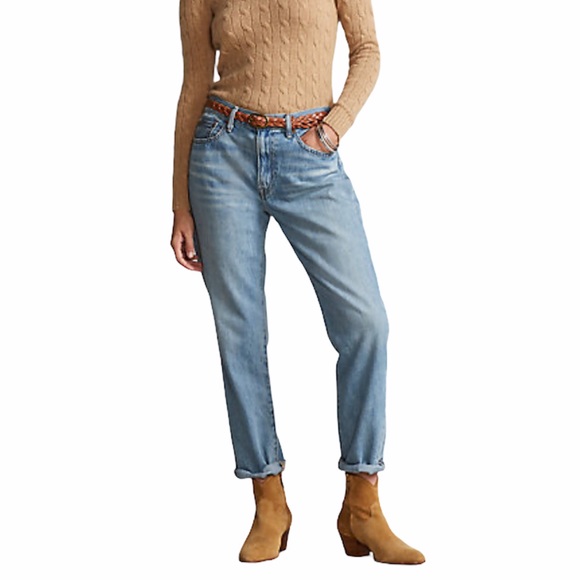 Polo Ralph Lauren Denim - POLO Ralph Lauren Avery Boyfriend Jean Cropped NWT